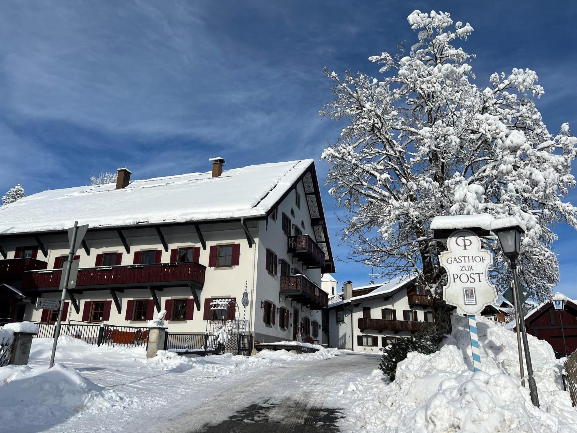 Gasthof Zur Post Saulgrub Buitenkant foto